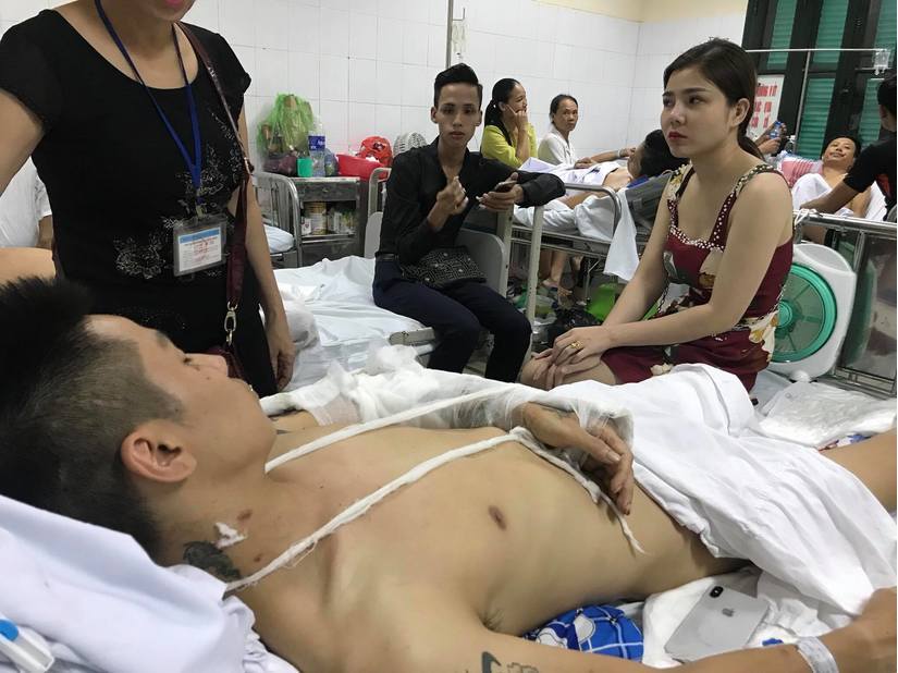 Thanh niên bị chém phải cắt chân ở Phú Thọ, bắt được nhóm đối tượng gây án
