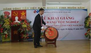 Trường cao đẳng Quốc Tế Hà Nội tổ chức khai giảng và kỷ niệm ngày nhà giáo Việt Nam