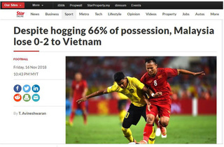 Báo quốc tế chỉ ra 5 lí do giúp Việt Nam giành chiến thắng Malaysia