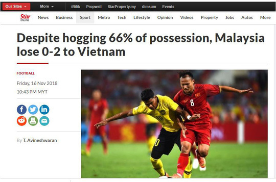 Đội tuyển Việt Nam đánh bại Malaysia