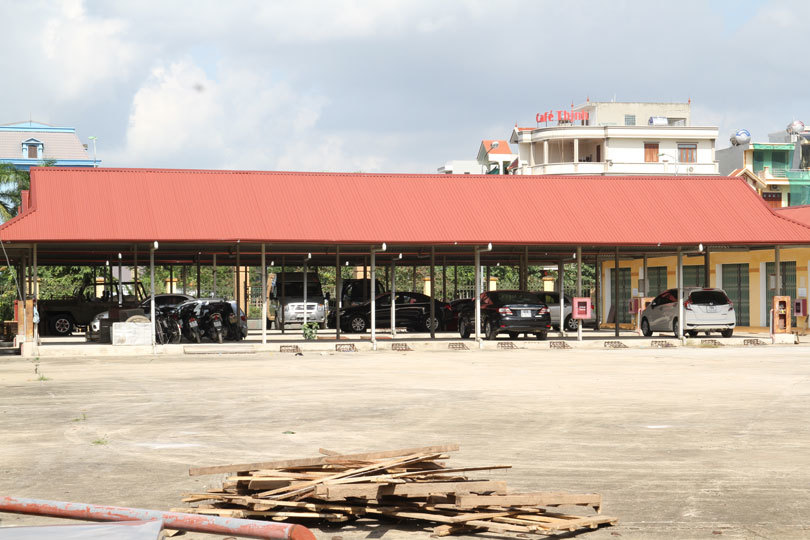 Chợ tiền tỷ trở thành nơi trông giữ xe giữa thành phố Nam Định4