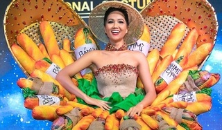 Hoa hậu H’Hen Niê diện trang phục 'bánh mì' thi Miss Universe 2018