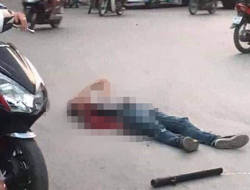 Công an Bắc Ninh lên tiếng vụ thanh niên bị truy sát, chém trọng thương trước bốt CSGT