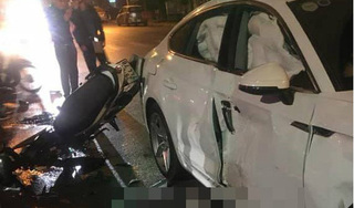 Tin mới nhất vụ xe Audi bị hai xe máy tông, cô gái 18 tuổi tử vong