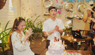 Cường Đô la biểu cảm hài hước trong sinh nhật Đàm Thu Trang