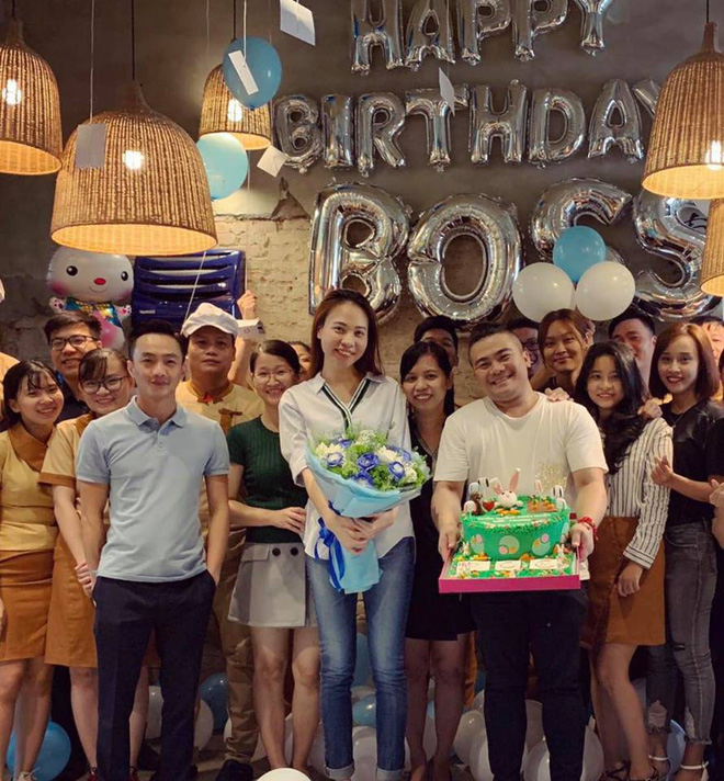 Cường Đô la biểu cảm hài hước trong sinh nhật Đàm Thu Trang