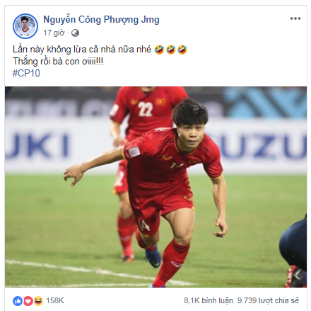 Công Phượng chia sẻ bất ngờ sau khi ghi bàn tuyệt đẹp vào lưới Philippines