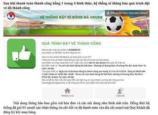 Cách mua vé online nhanh nhất trận chung kết Việt Nam - Malaysia 
