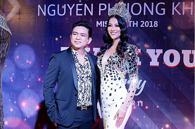 BS Chiêm Quốc Thái và Hoa hậu Trái đất Phương Khánh phủ nhận chuyện mua giải