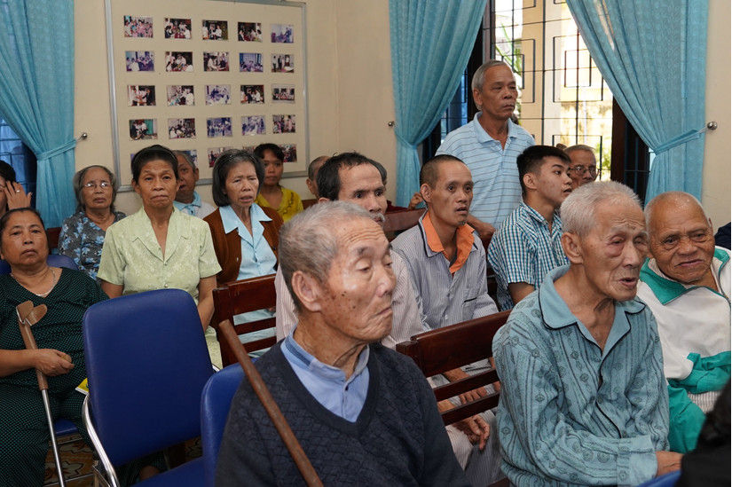 Cùng Phú Mỹ - Ấm áp tình thương” tại Trung tâm Bảo trợ xã hội tỉnh Quảng Nam