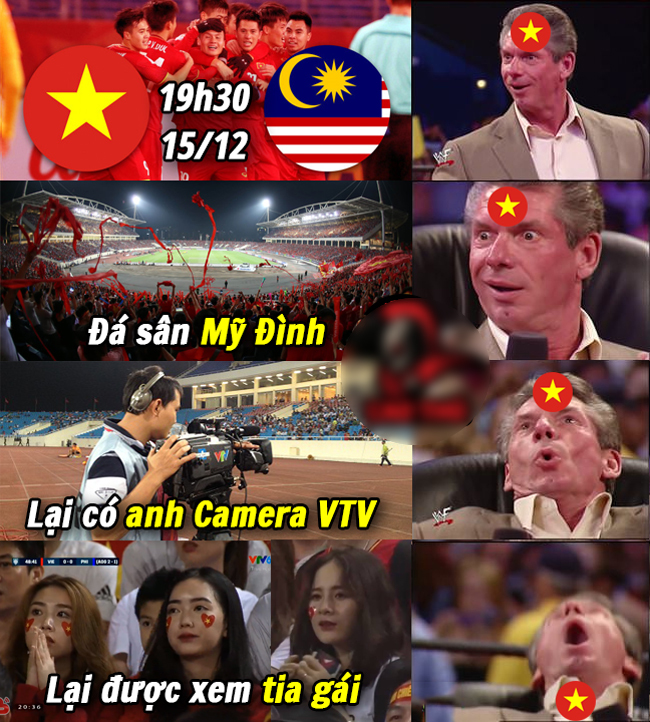 Ảnh chế trận chung kết lượt về AFF Cup Việt Nam - Malaysia 3