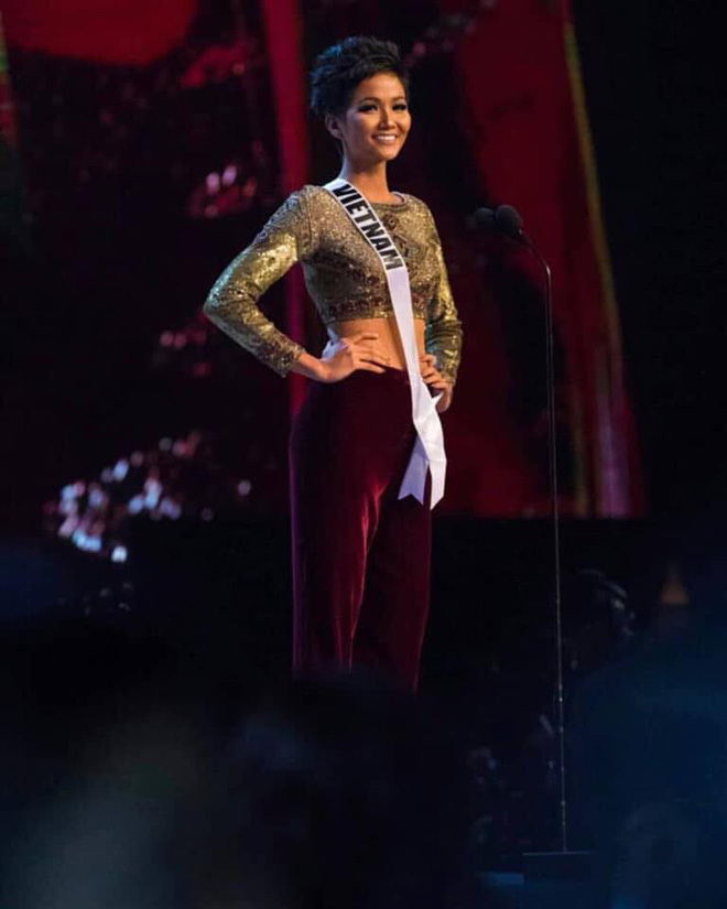 H'Hen Niê lọt Top 5 Miss Universe 2018