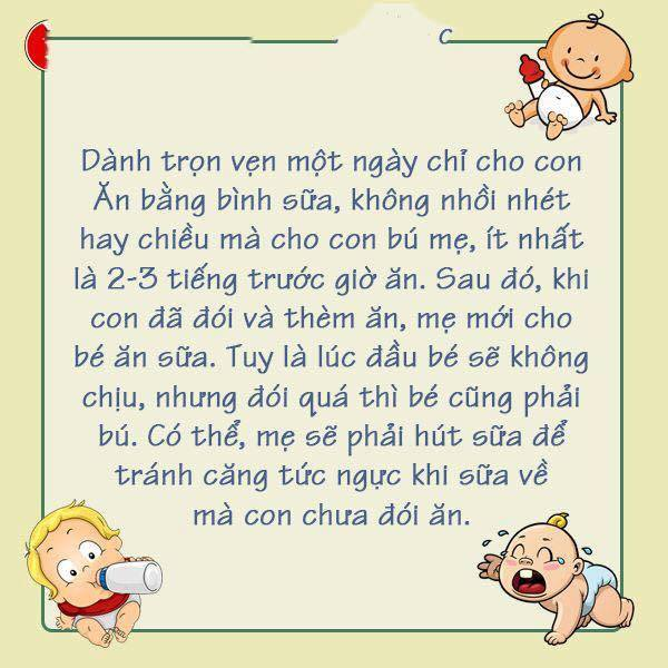 Mách mẹ 10 mẹo luyện cho bé bú bình một phát ăn ngay4