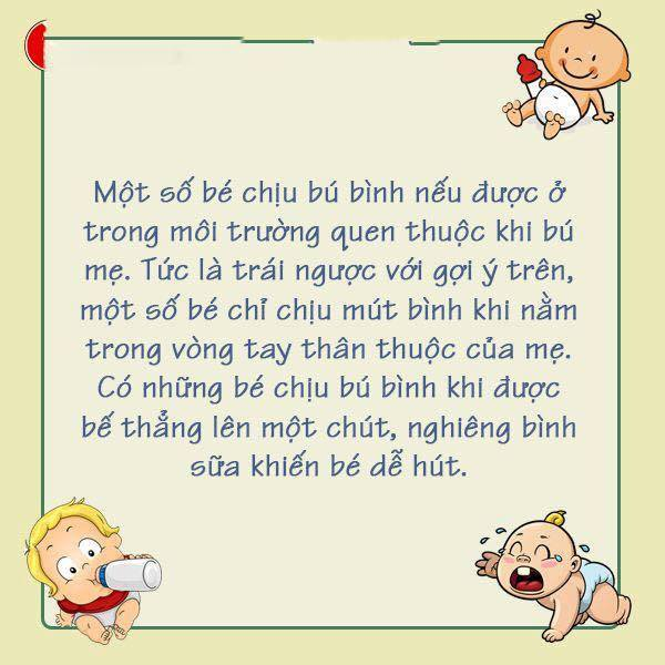 Mách mẹ 10 mẹo luyện cho bé bú bình một phát ăn ngay6