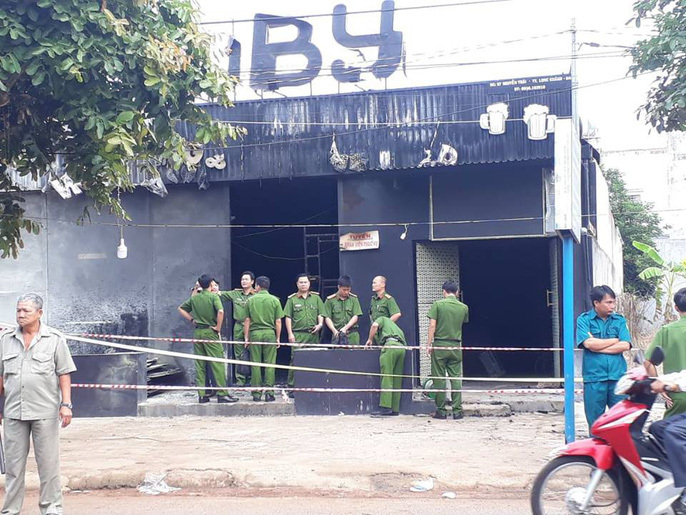 Cháy quán nhậu 6 người tử vong ở Đồng Nai 