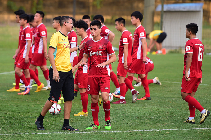 Đội tuyển Việt Nam tích cực chuẩn bị cho Asian Cup 2019