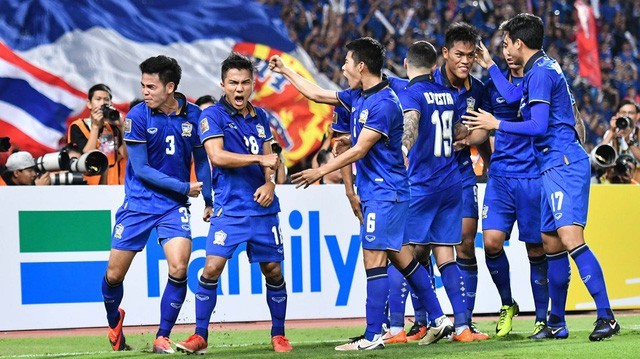 Đội tuyển Thái Lan chơi trội ở Asian Cup 