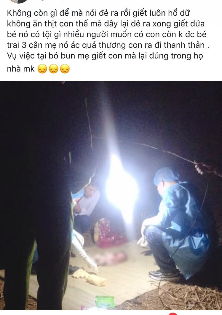 Nghi vấn mẹ bỏ rơi con trai vừa chào đời ở Sơn La