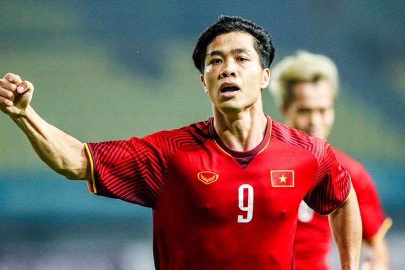Tiền đạo Công Phượng chính là cầu thủ ghi bàn nhiều nhất Việt Nam trong năm 2018