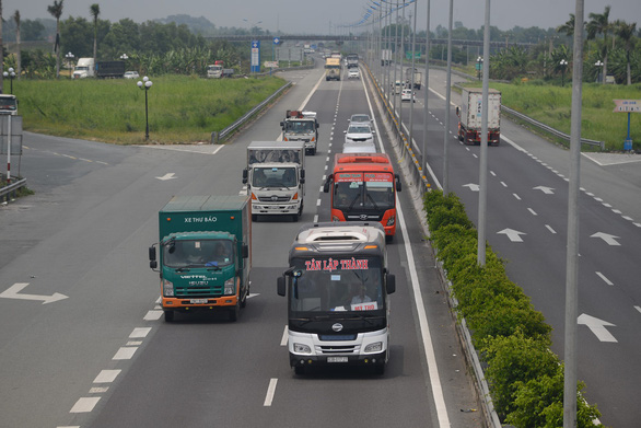 Từ ngày 1/1 ngưng thu phí đường cao tốc TP.HCM - Trung Lương