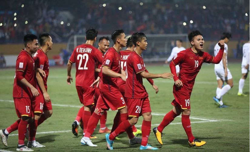 Đội tuyển Việt Nam vào vòng đấu loại trực tiếp’
