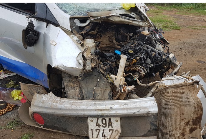 Nữ tài xế say rượu lái ô tô vận tốc 107km/h gây tai nạn làm 3 người tử vong. Ảnh Thanh Niên