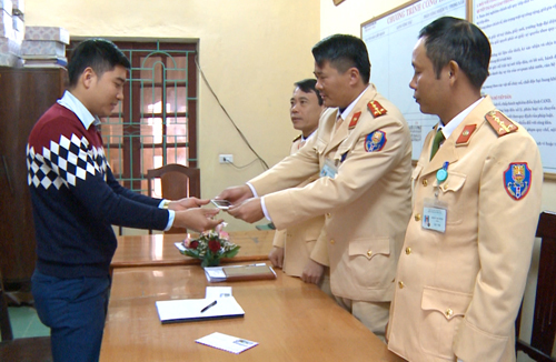 Thanh Hoá: Trả lại tài sản cho người bị mất