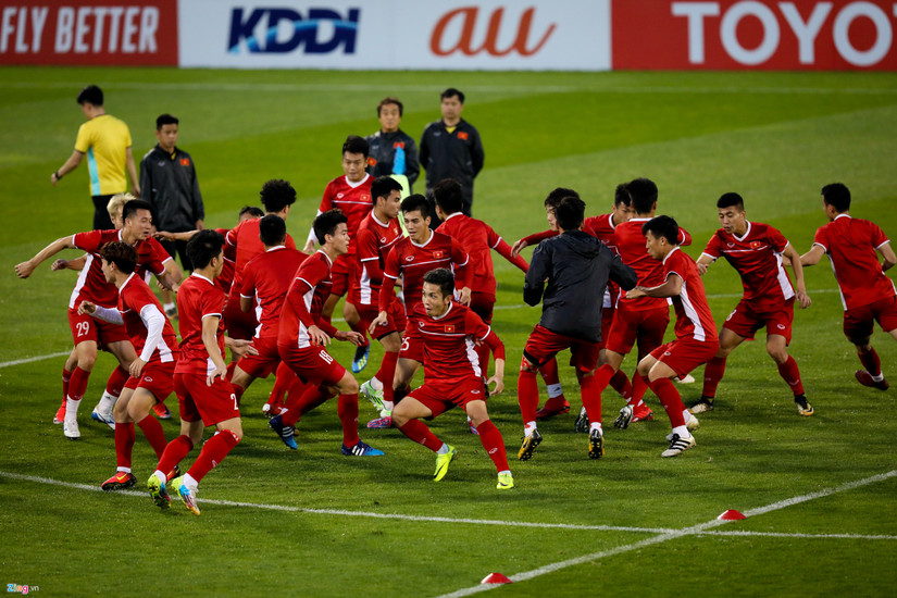 Đội tuyển Việt Nam sẽ ra sân với sơ đồ 3-4-3