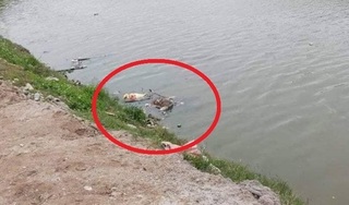 Vụ thi thể trôi sông ở Vĩnh Phúc: Nạn nhân bị trói chân tay, đầu bịt kín bằng túi nylon