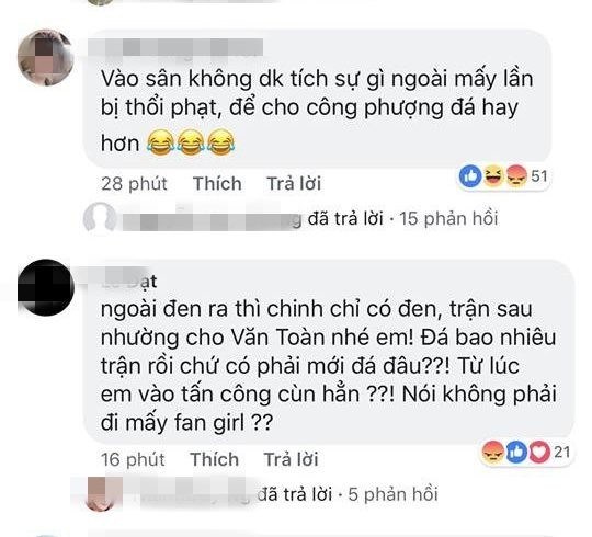 Đặng Văn Lâm và Hà Đức Chinh bị không ít cổ động viên quá khích đã ‘tấn công’ facebook