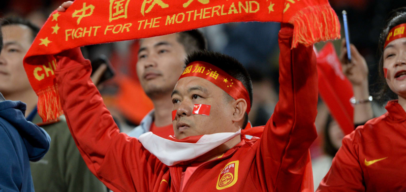 Cổ động viên Trung Quốc thất vọng trước thất bại của đội nhà