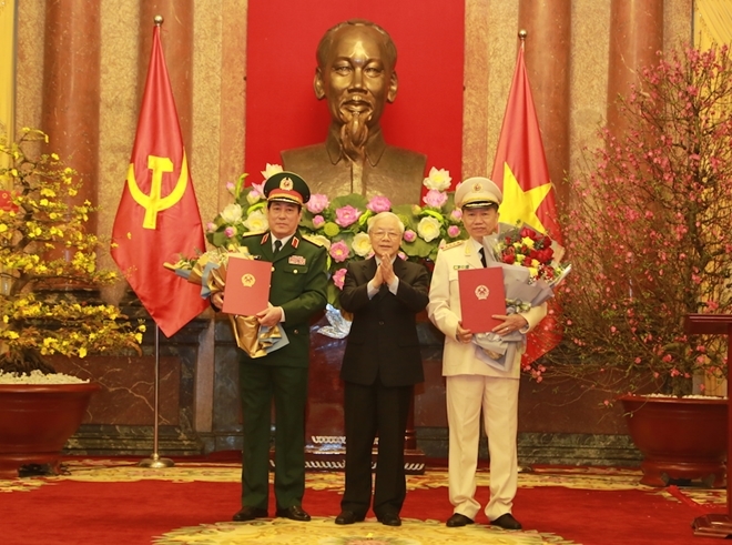 Giám đốc Công an Hà Nội được thăng hàm Trung tướng 2
