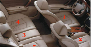 Ngồi những vị trí nào an toàn nhất trên xe ôtô?