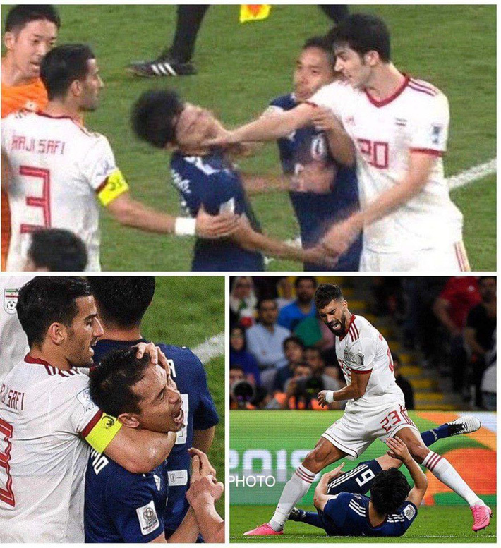 Iran muốn trừng phạt các tuyển thủ đội nhà đã gây hấn với Nhật tại Asian Cup