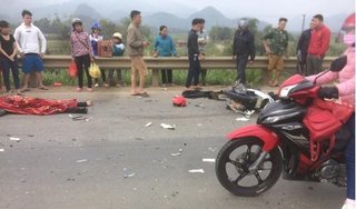 Thanh Hóa: Va chạm với ô tô, hai người thương vong ngày giáp Tết