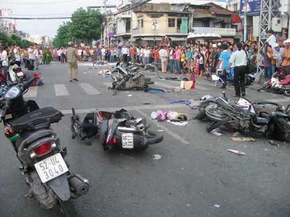 96 người chết, 110 người bị thương vì tai nạn giao thông trong 5 ngày nghỉ Tết