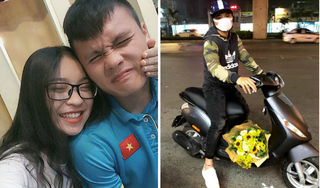Bạn gái Quang Hải khiến dân tình sửng sốt vì phản ứng khi được tặng hoa