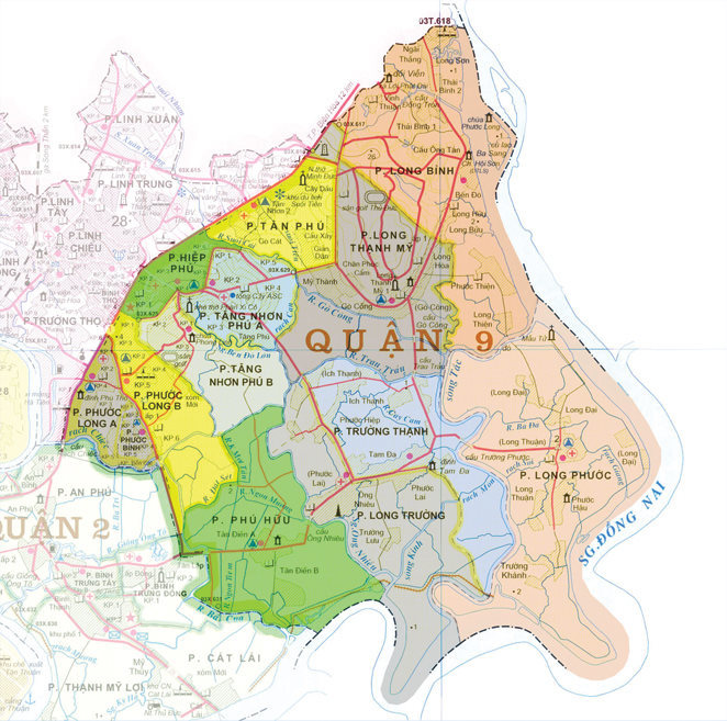 Sẽ thu hồi nhiều diện tích đất tại Quận 9, TP.Hồ Chí Minh