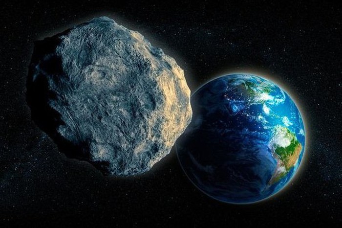 Một tiểu hành tinh đang lao nhanh về phía trái đất