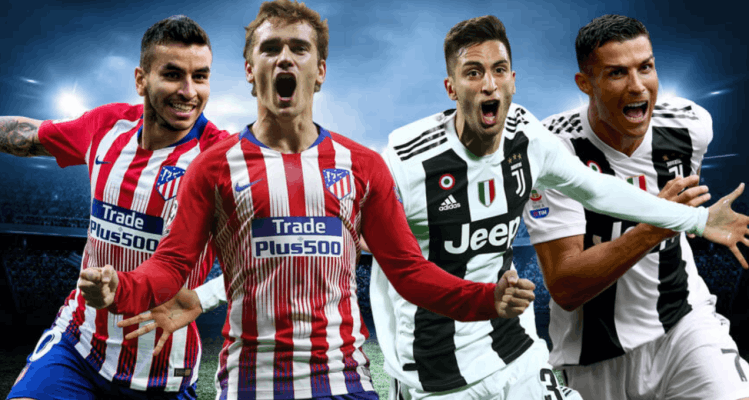Lịch thi đấu bóng đá ngày hôm nay 20/2/2019: Juventus - Atletico Madrid