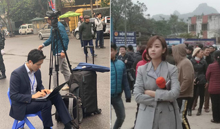 Dân mạng 'phát sốt' vì vẻ đẹp của nam nữ phóng viên Hàn Quốc tác nghiệp tại Việt Nam