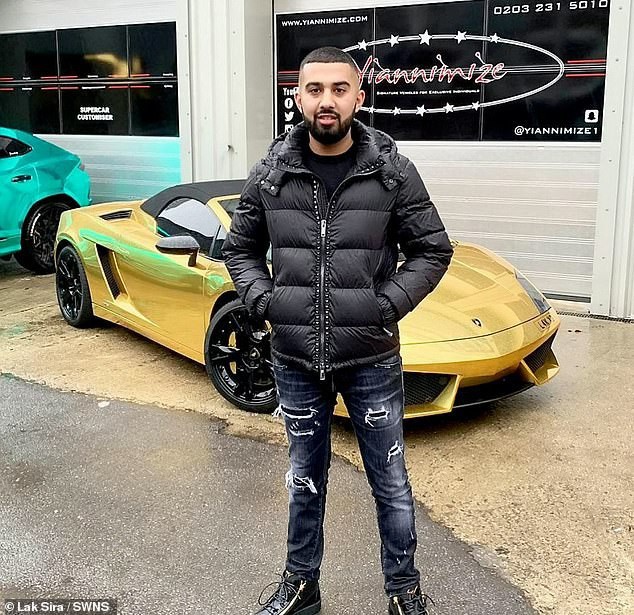Thanh niên chi 300 triệu bảo hành Lamborghini mạ vàng, vừa lái thử đã phát nổ