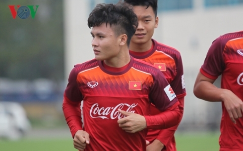 Quang Hải được đồng đội tín nhiệm bầu làm đội trưởng U23 Việt Nam