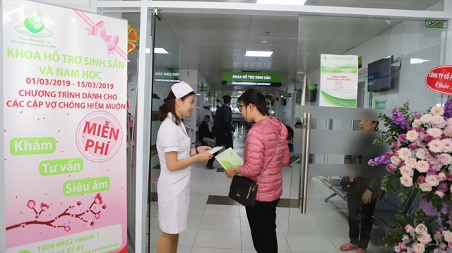 Khám miễn phí vô sinh hiếm muộn tại Bệnh viện Phụ sản Hà Nội