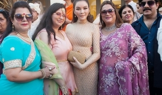 Lý Nhã Kỳ xuất hiện tại đám cưới xa xỉ của tỷ phú Ấn Độ tại Phú Quốc 