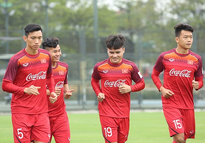U23 Việt Nam tích cực tập luyện chuẩn bị cho vòng loại U23 châu Á