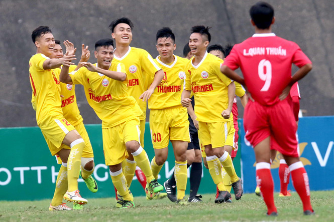 U19 Hà Nội vào chung kết U19 quốc gia sau chiến thắng 2-0 trước Đà Nẵng