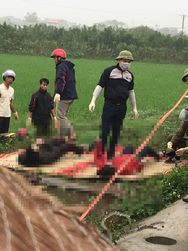 Thái Bình: Phát hiện đôi vợ chồng tử vong dưới mương nước