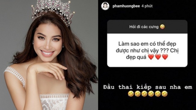 Hoa hậu Phạm Hương và cách ứng xử báo động!