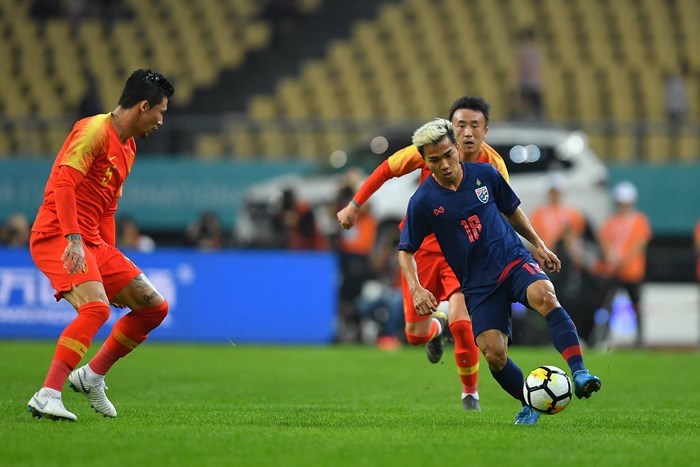 Tuyển Thái Lan mơ dự World sau khi đánh bại Trung Quốc 1-0 ở Cúp Tứ hùng